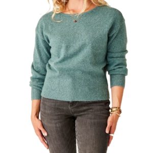 Carve Designs Ruth Reversible Fuzzy Sweater – Women’s